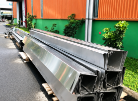 Máng Xối Inox, Tôn Giá Rẻ Bình Tân | Gia Công Theo Yêu Cầu